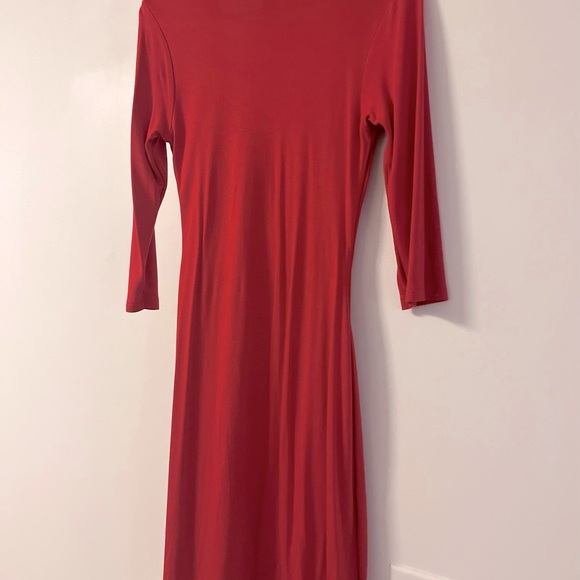 H&M X Reiss Collab - Red Wrap Style Dress - Picture 4 of 6